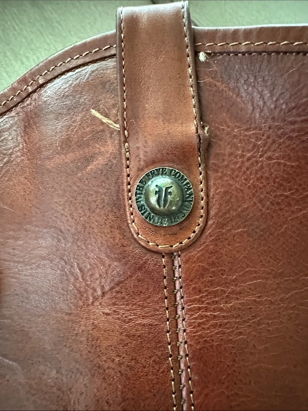 Frye “Melissa” Brown Leather Knee-High Riding Boots - Women - Picture 6 of 11